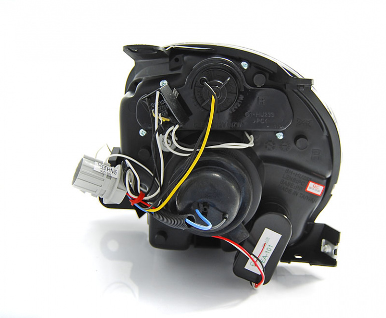LED Tagfahrlicht Design Scheinwerfer für Fiat 500 07-15 chrom